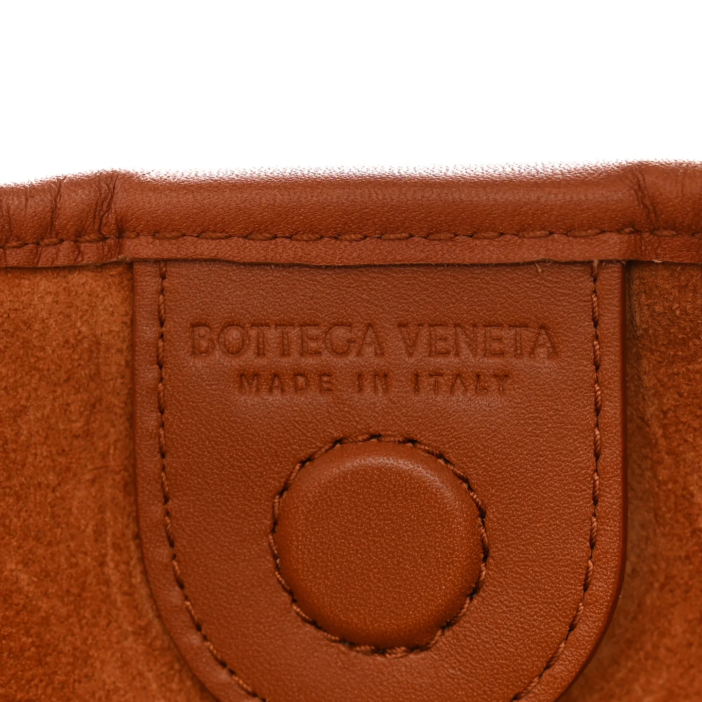 Bottega Veneta Calfskin Sardine Bag Light Wood - Image 7