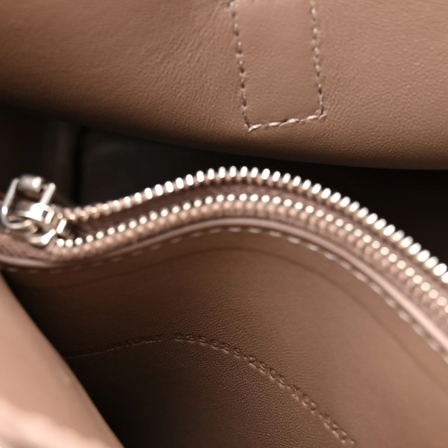 Balenciaga Smooth Calfskin Small Bel Air Carry All Bag Taupe - Image 7