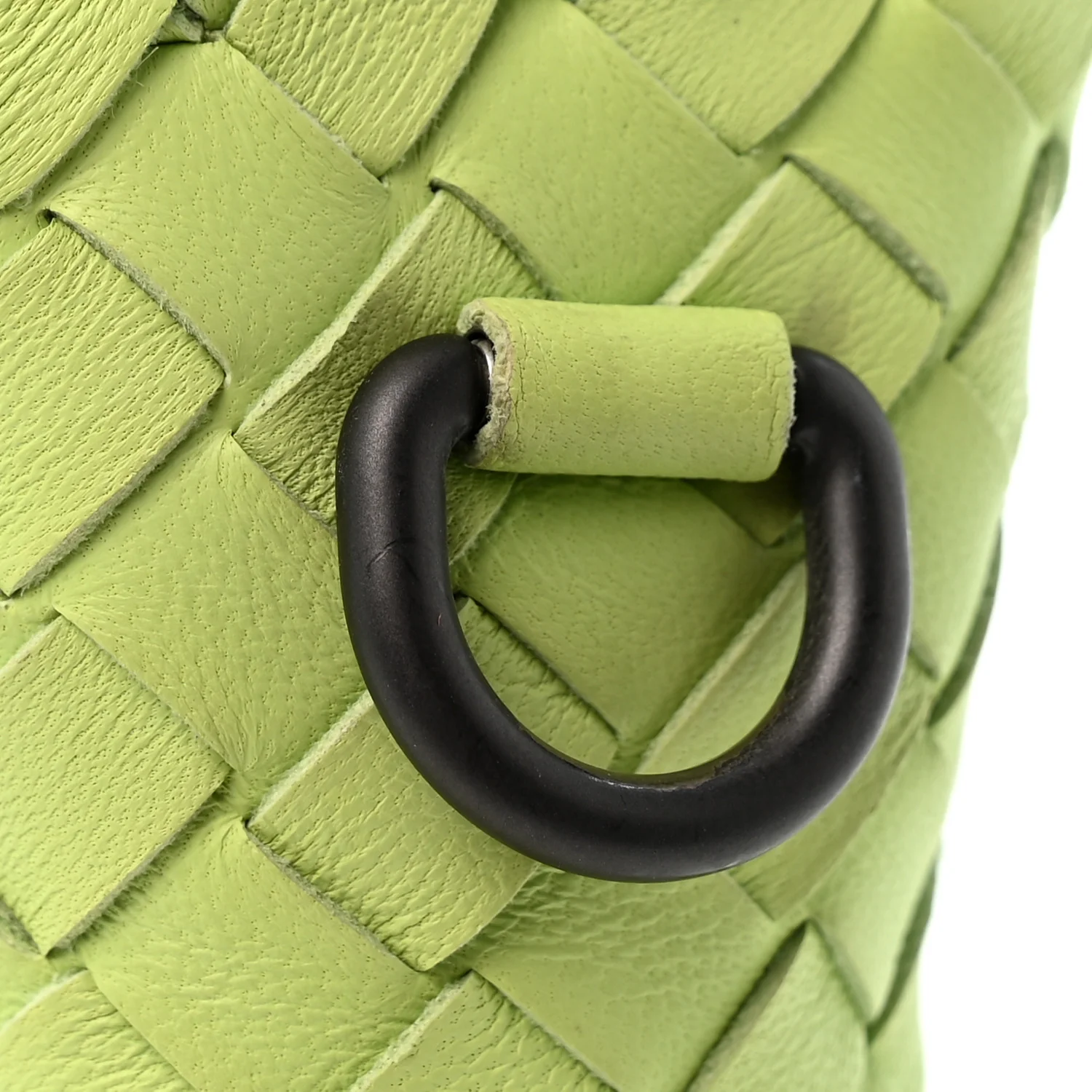 Bottega Veneta Nappa Intrecciato Small Camera Bag Acid Kiwi - Image 11
