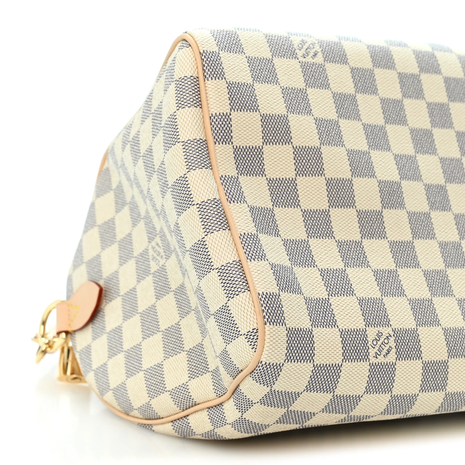 Louis Vuitton Damier Azur Braided Speedy Soft 30 Bleu Olympe - Image 8