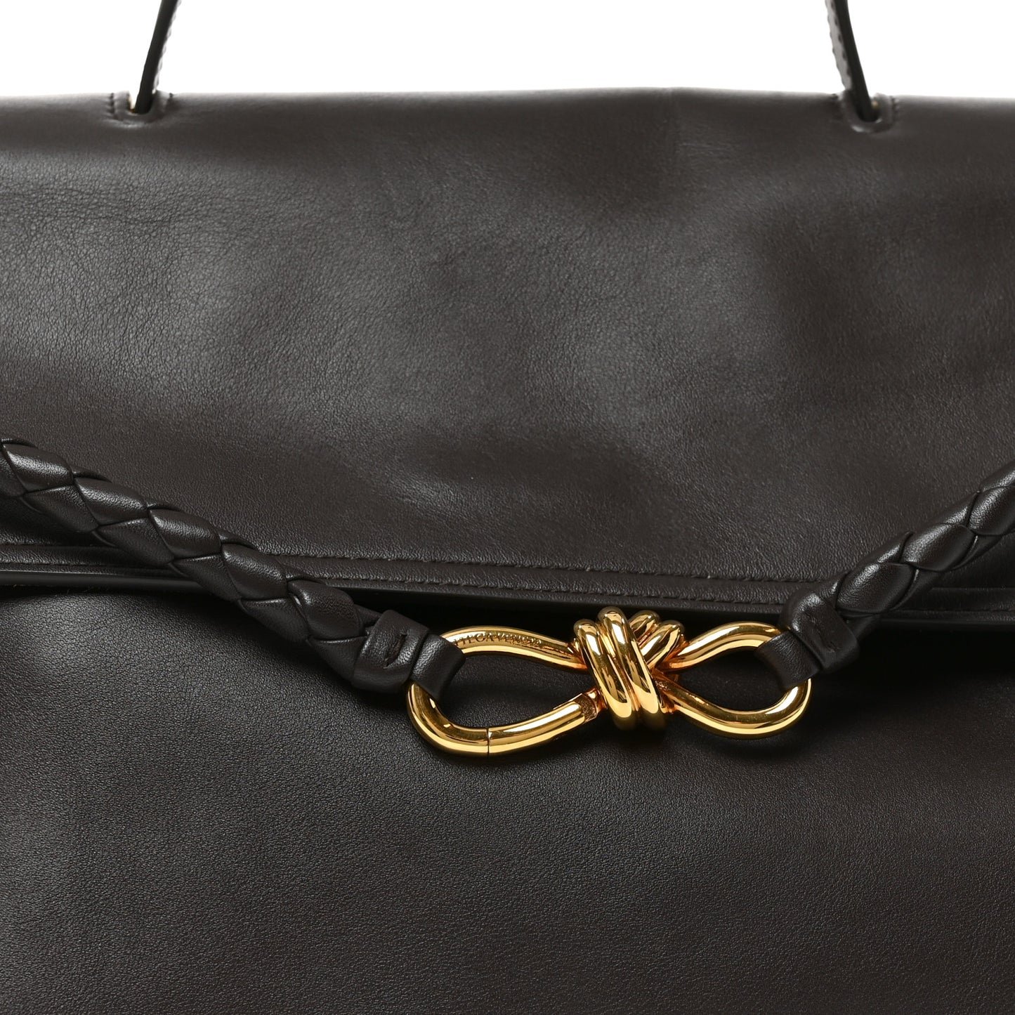 Bottega Veneta Silky Calfskin Large Ciao Ciao Fondant - Image 9
