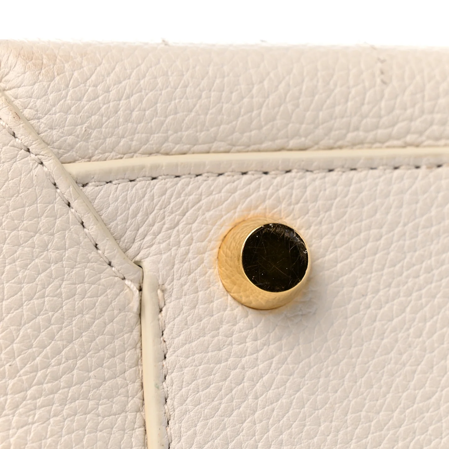 Bottega Veneta French Calfskin Maxi Intrecciato Medium Arco Bianco - Image 13