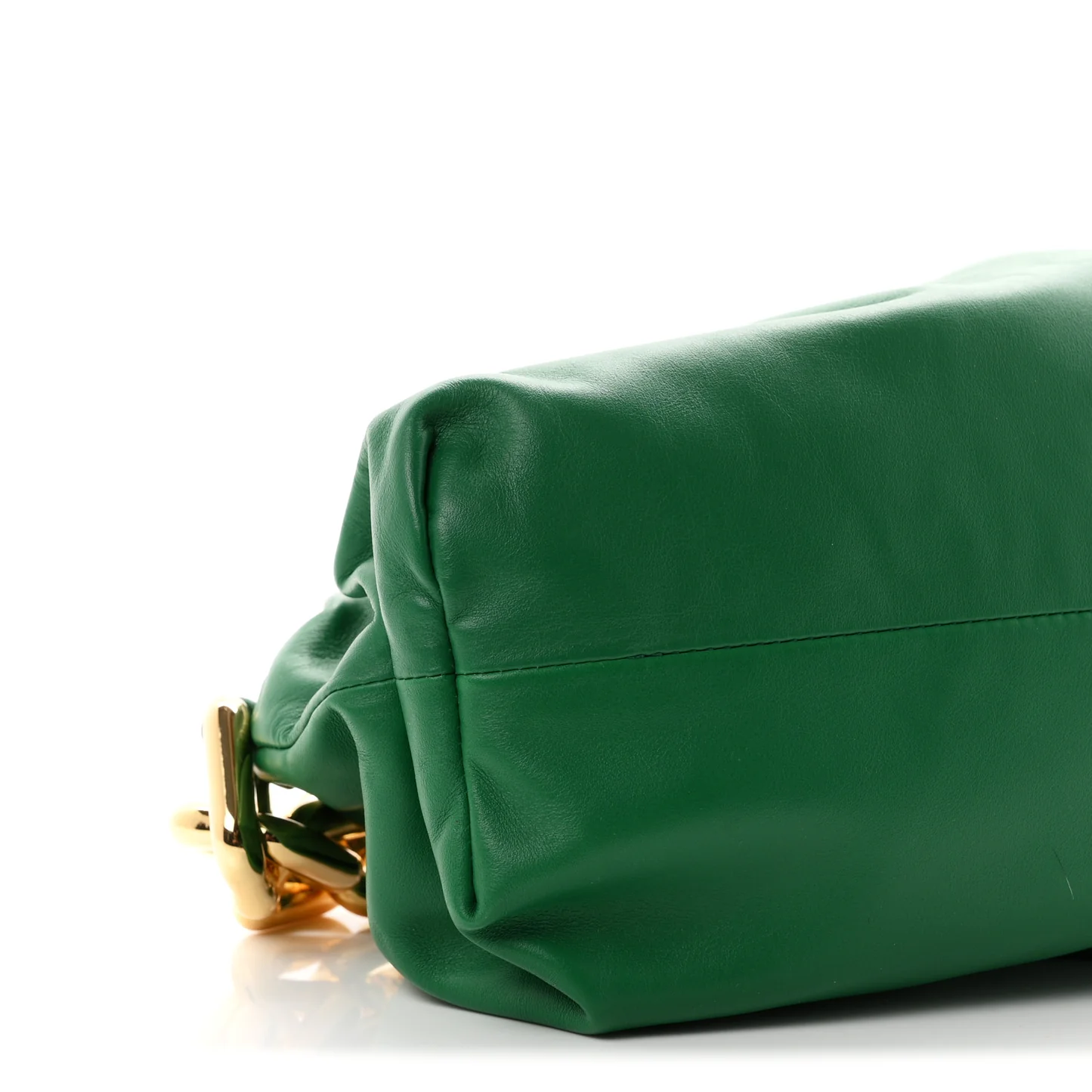 Bottega Veneta Calfskin The Pouch Chain Racing Green - Image 9