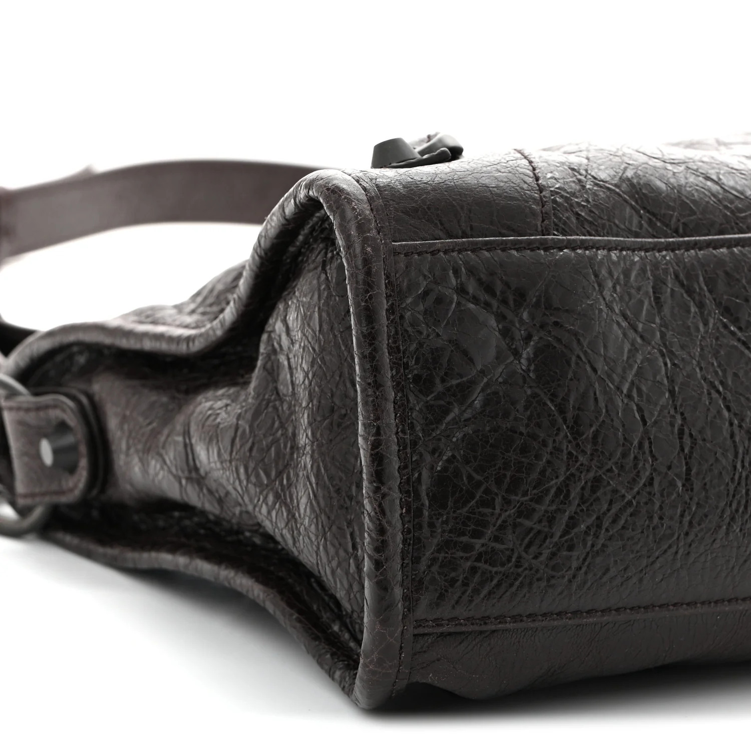 Balenciaga Agneau Arena Classic Hardware Small Le City Espresso - Image 9