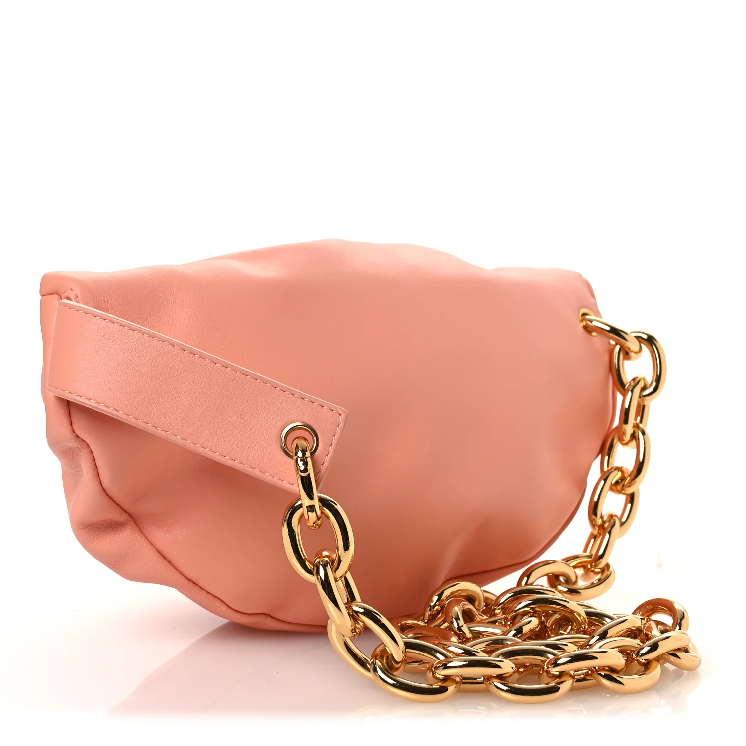 Bottega Veneta Nappa The Belt Chain Pouch Peachy - Image 3