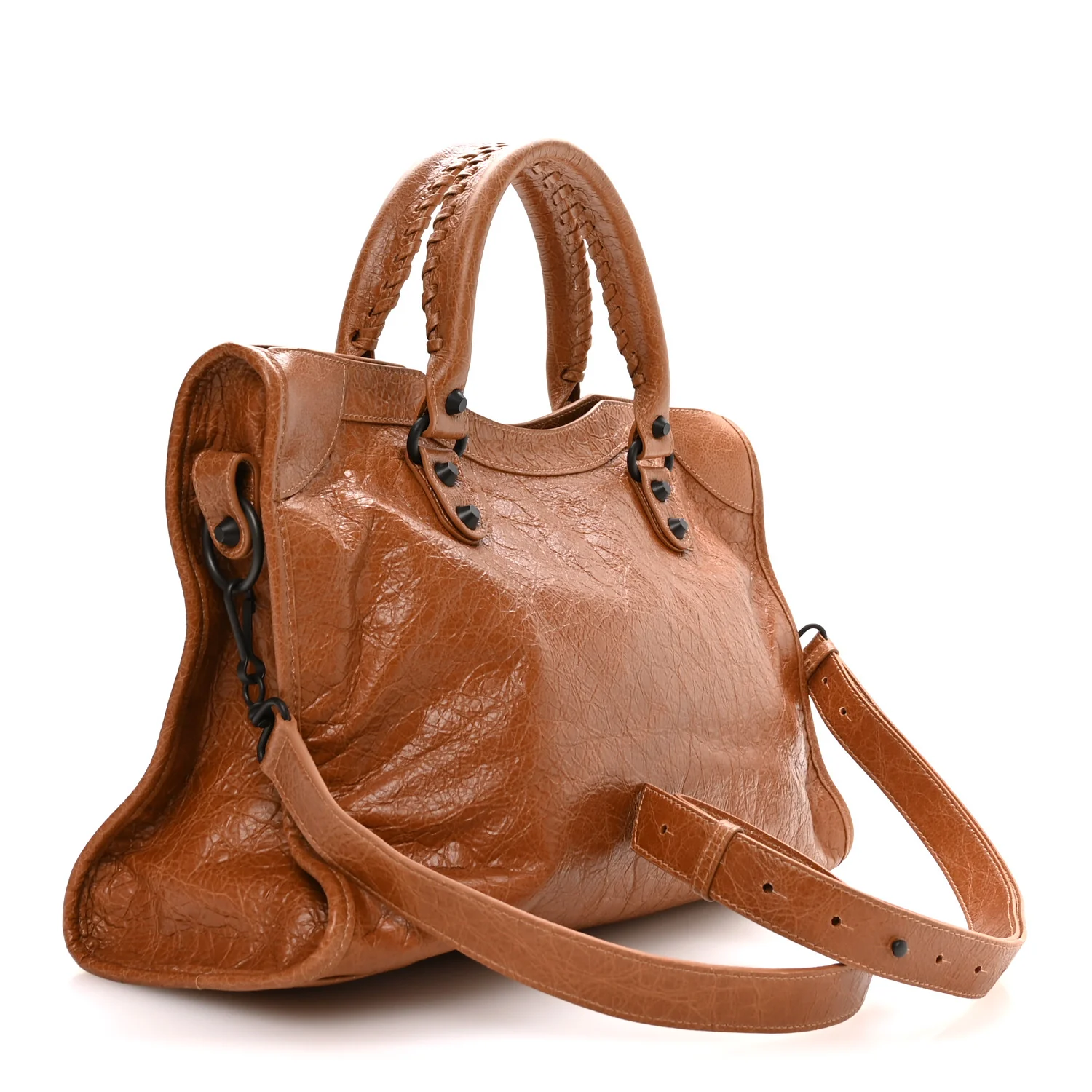Balenciaga Agneau Arena Classic Hardware Medium Le City Camel - Image 3