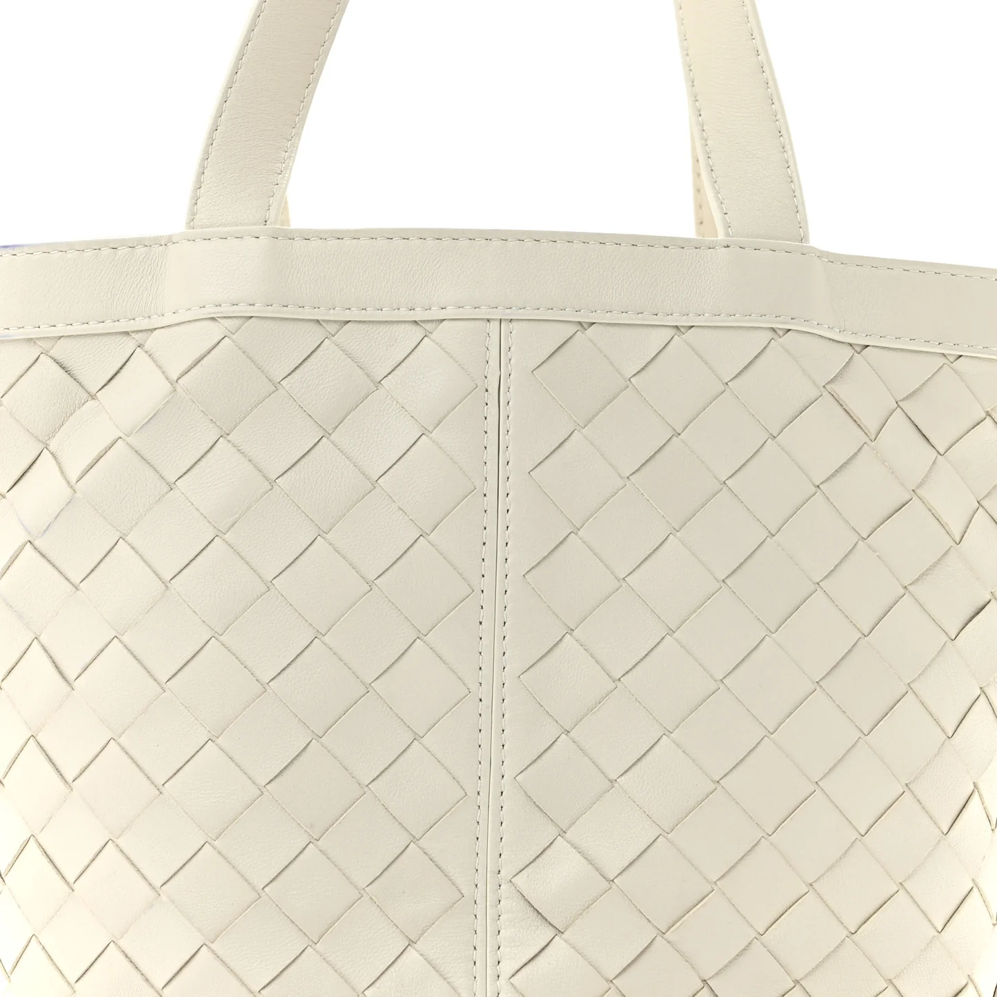 Bottega Veneta Nappa Intrecciato Small Flip Flap Tote Chalk - Image 8