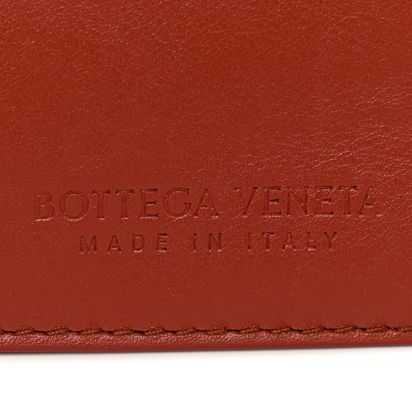 Bottega Veneta Calfskin Intrecciato Large Pinacoteca Reversible Tote Rust Deep Mahogany - Image 7