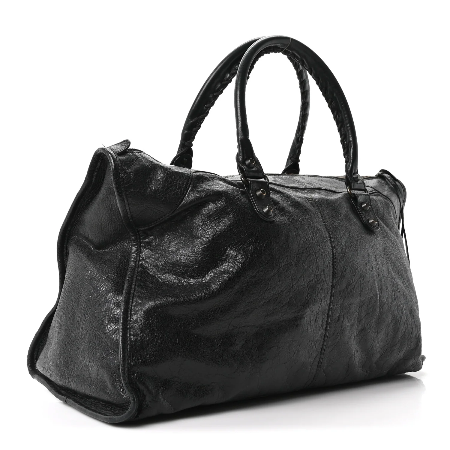 Balenciaga Agneau Classic Hardware Work Black - Image 4