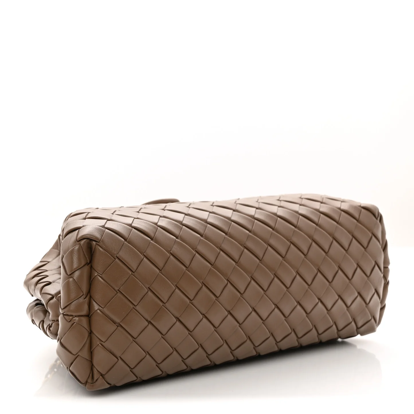 Bottega Veneta Nappa Intrecciato Teen The Lauren 1980 Clutch With Chain Pinecone - Image 4