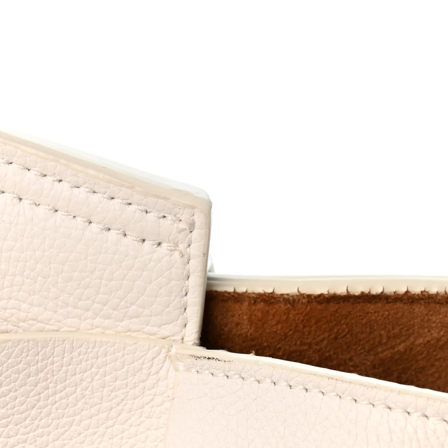 Bottega Veneta French Calfskin Maxi Intrecciato Medium Arco Bianco - Image 12