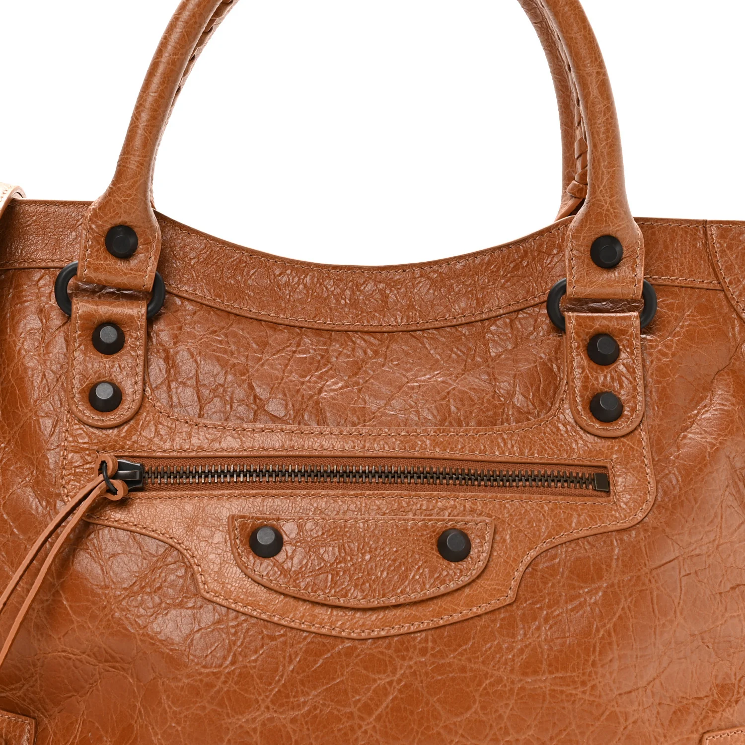 Balenciaga Agneau Arena Classic Hardware Medium Le City Camel - Image 8