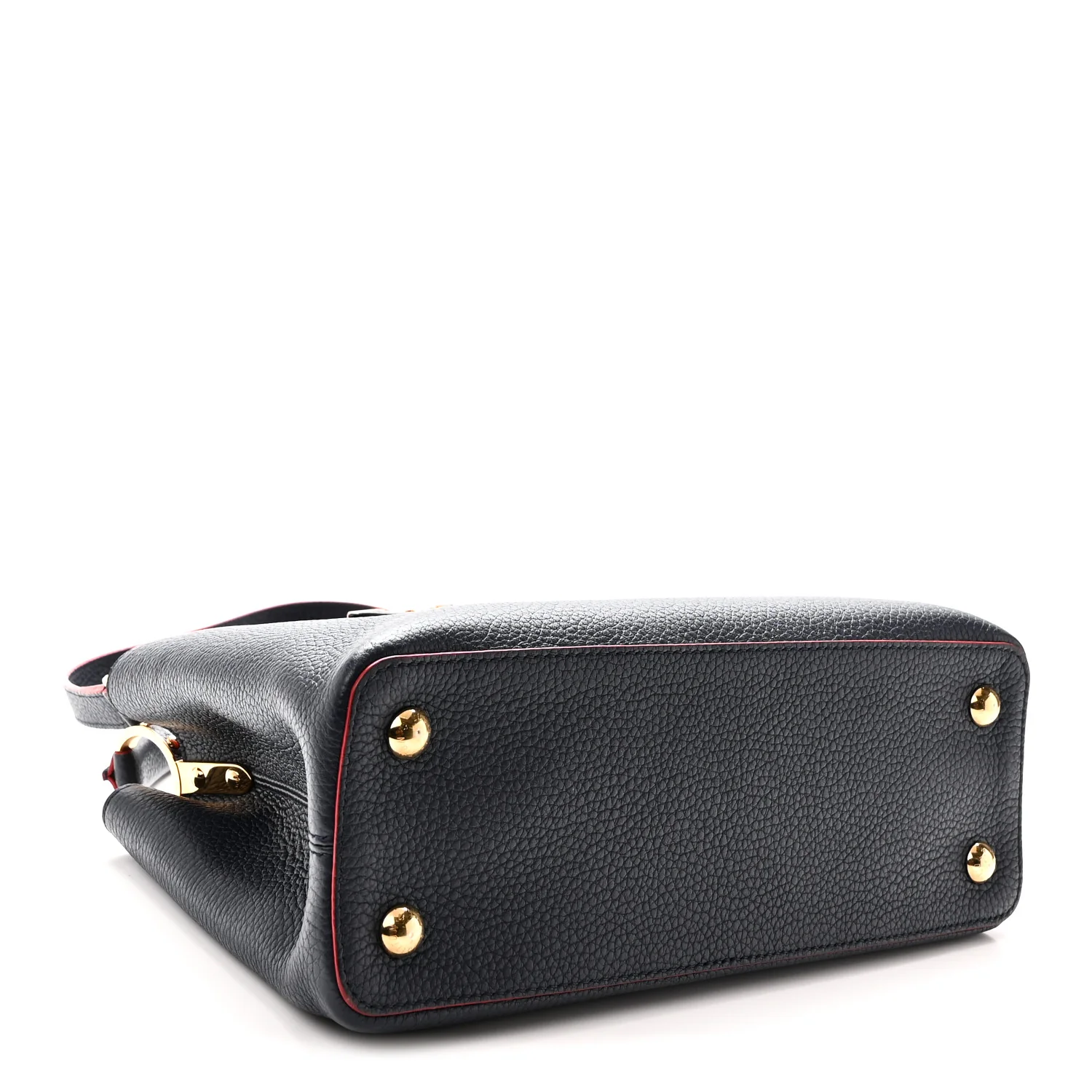 Louis Vuitton Taurillon Capucines PM Marine Rouge - Image 4