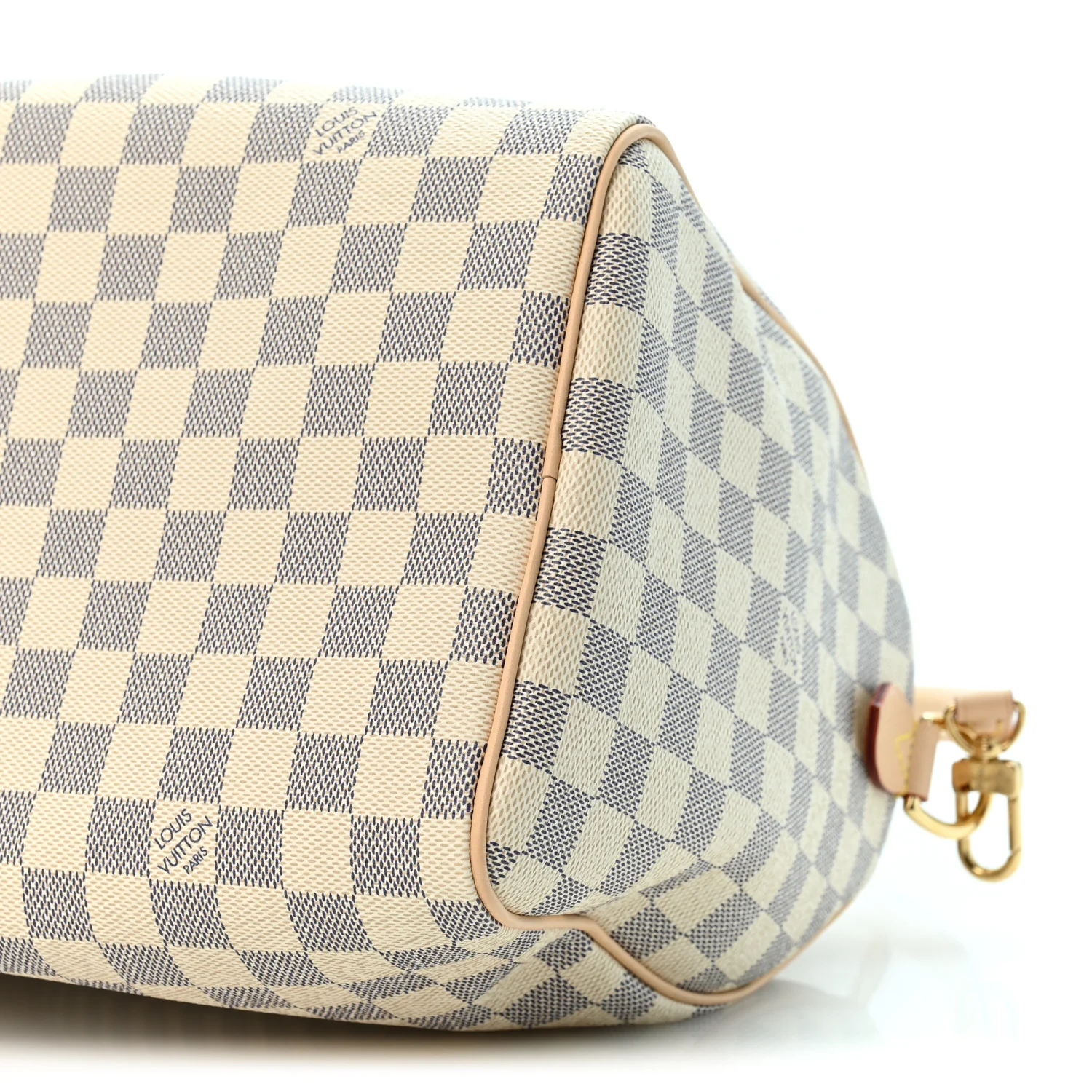 Louis Vuitton Damier Azur Braided Speedy Soft 30 Bleu Olympe - Image 9