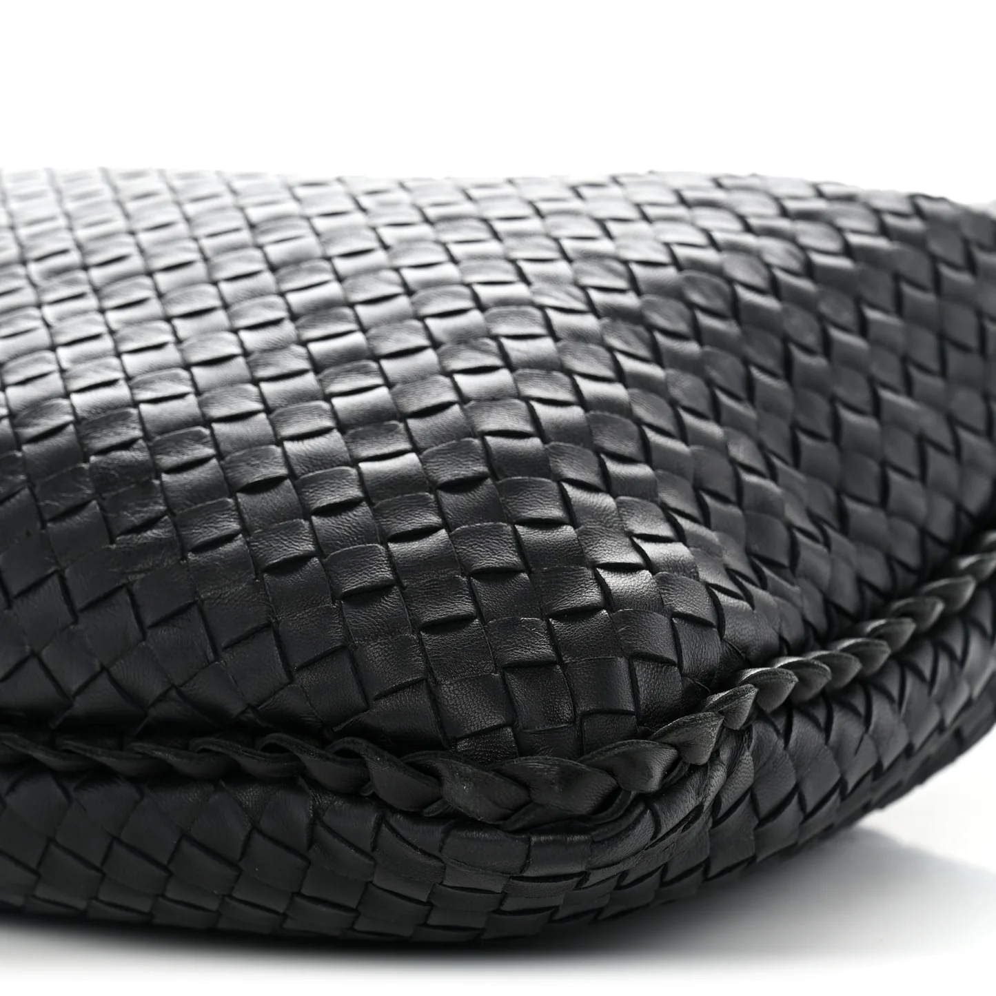 Bottega Veneta Nappa Intrecciato Large Veneta Hobo Black - Image 10
