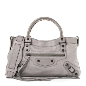 Balenciaga Agneau Lizard Embossed Classic Hardware First Fer