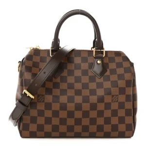Louis Vuitton Damier Ebene Speedy Bandouliere 25