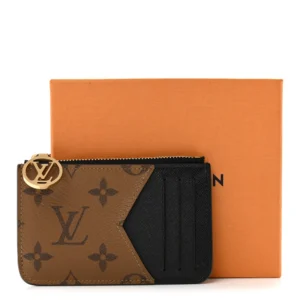 Louis Vuitton Reverse Monogram Zipped Romy Card Holder