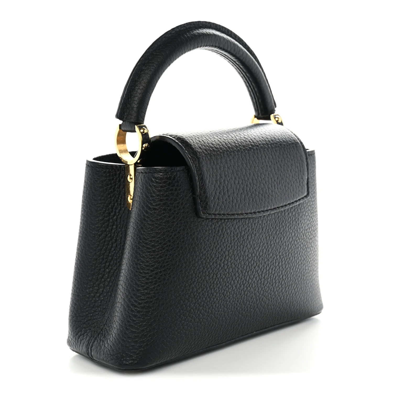 Louis Vuitton Taurillon Mini Capucines Black - Image 3