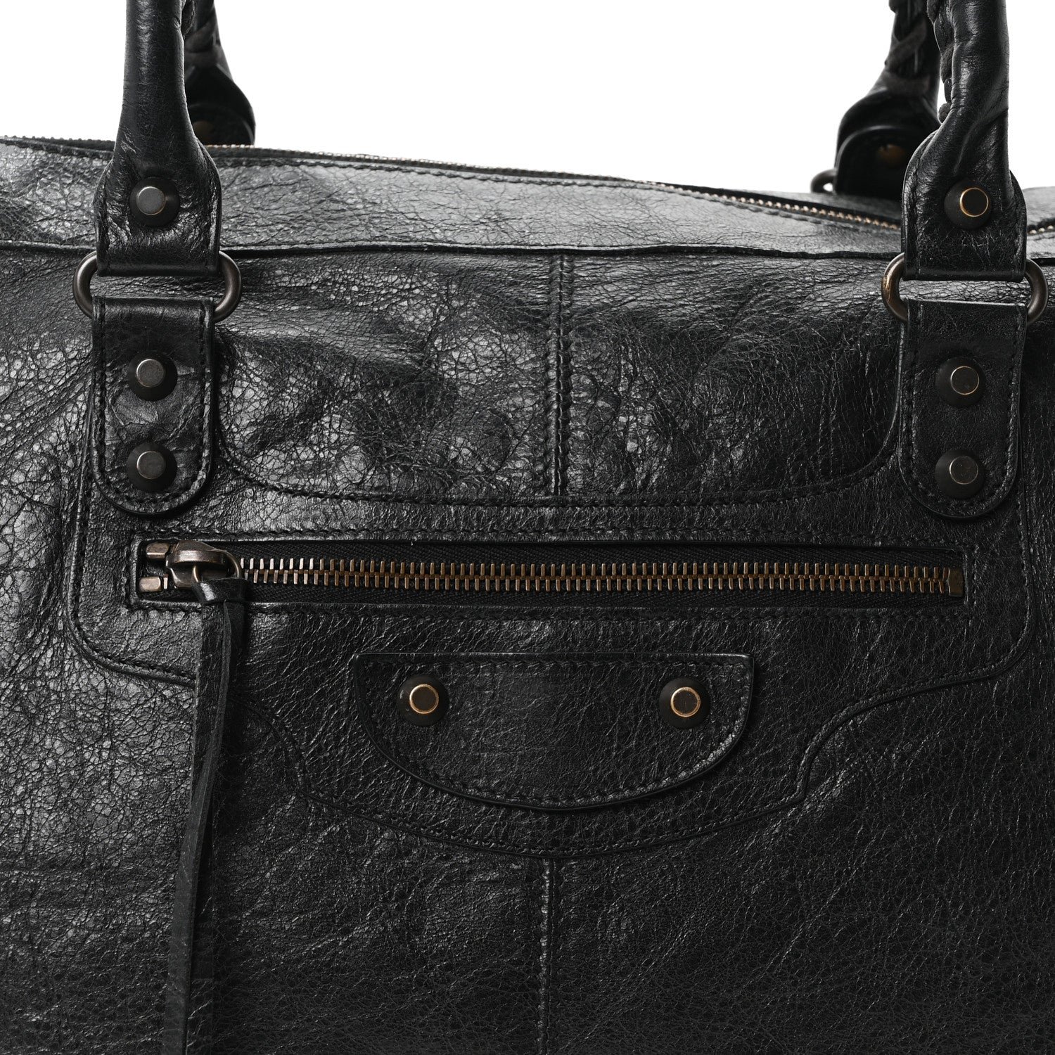 Balenciaga Agneau Classic Hardware Work Black - Image 9
