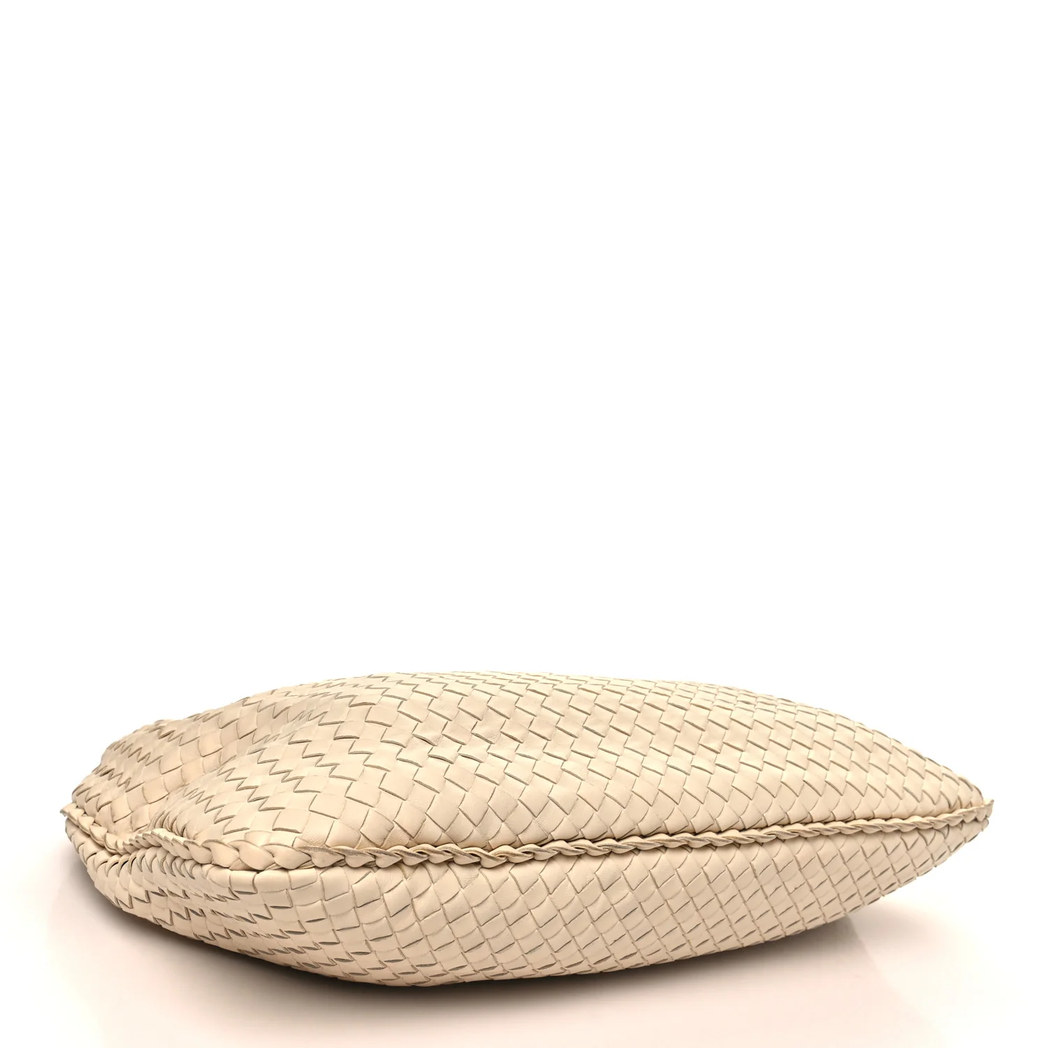 Bottega Veneta Nappa Intrecciato Large Belly Veneta Hobo White - Image 4