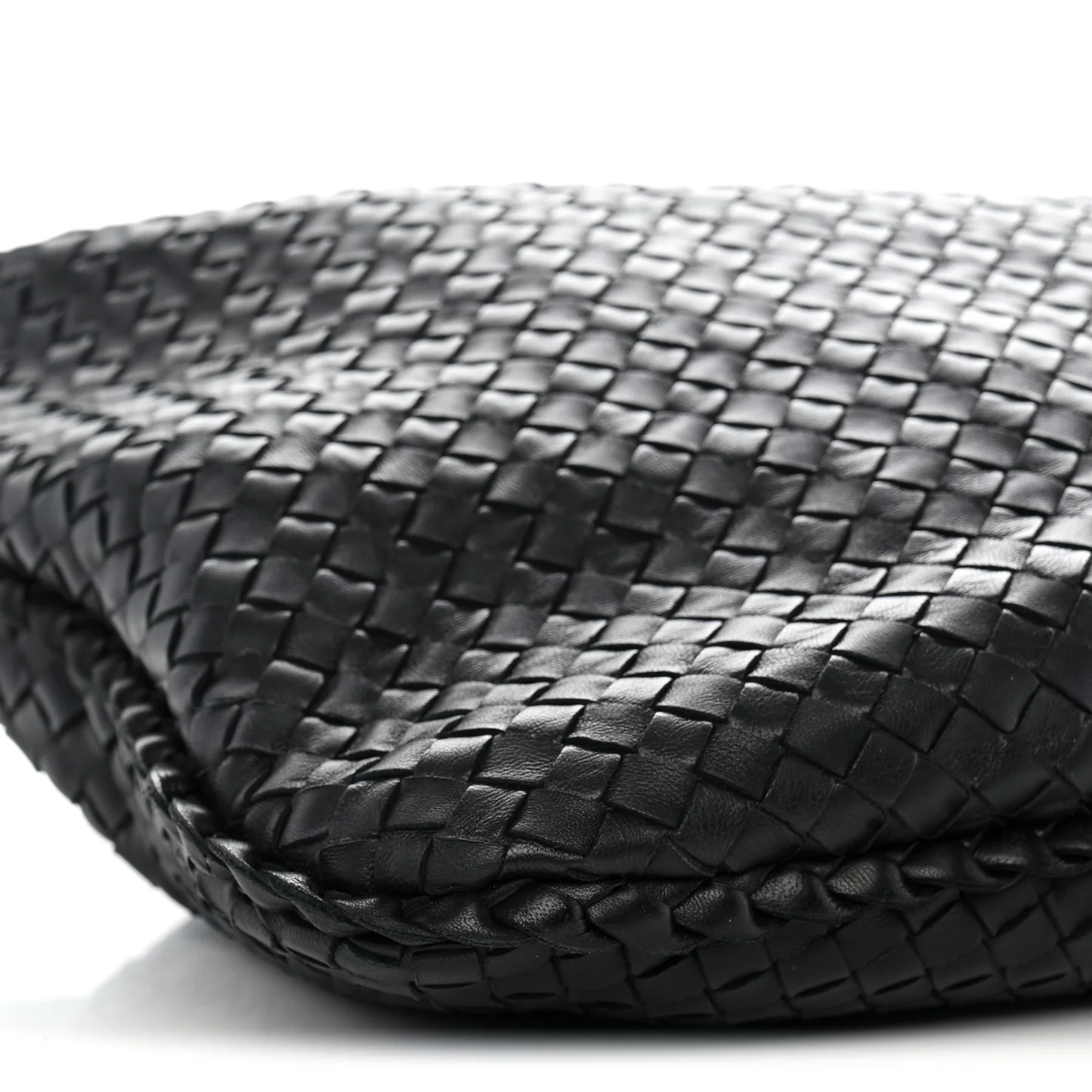 Bottega Veneta Nappa Intrecciato Large Veneta Hobo Black - Image 9