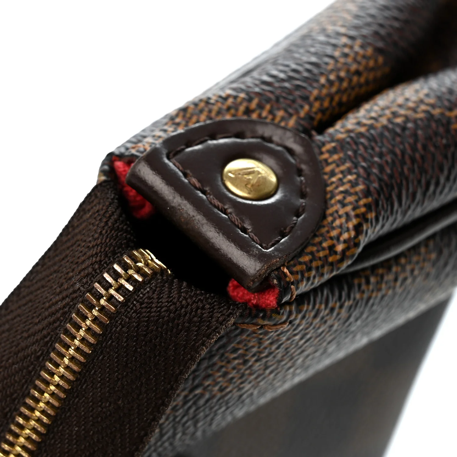 Louis Vuitton Damier Ebene Eva Clutch - Image 12