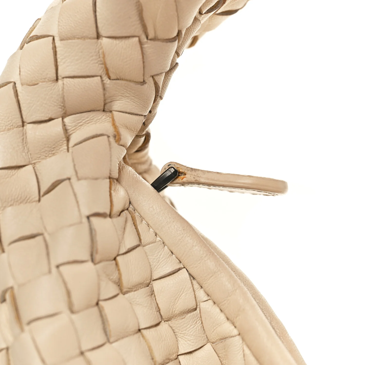 Bottega Veneta Nappa Intrecciato Large Belly Veneta Hobo White - Image 11
