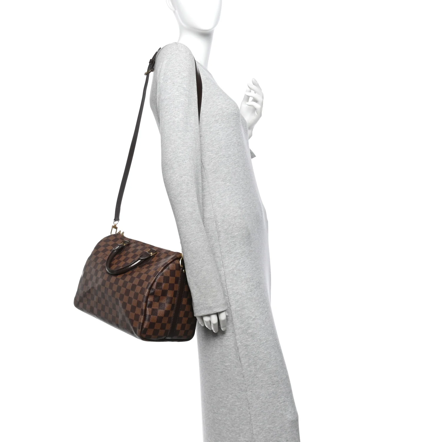 Louis Vuitton Damier Ebene Speedy Bandouliere 30 - Image 2