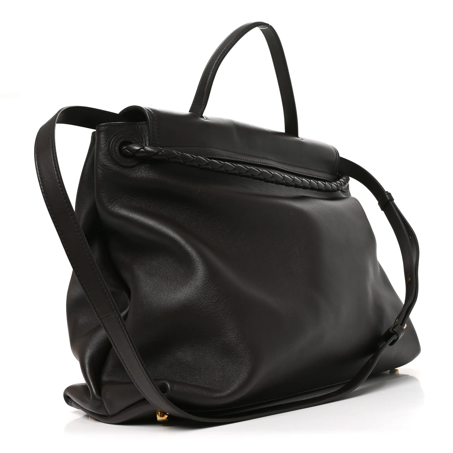 Bottega Veneta Silky Calfskin Large Ciao Ciao Fondant - Image 3