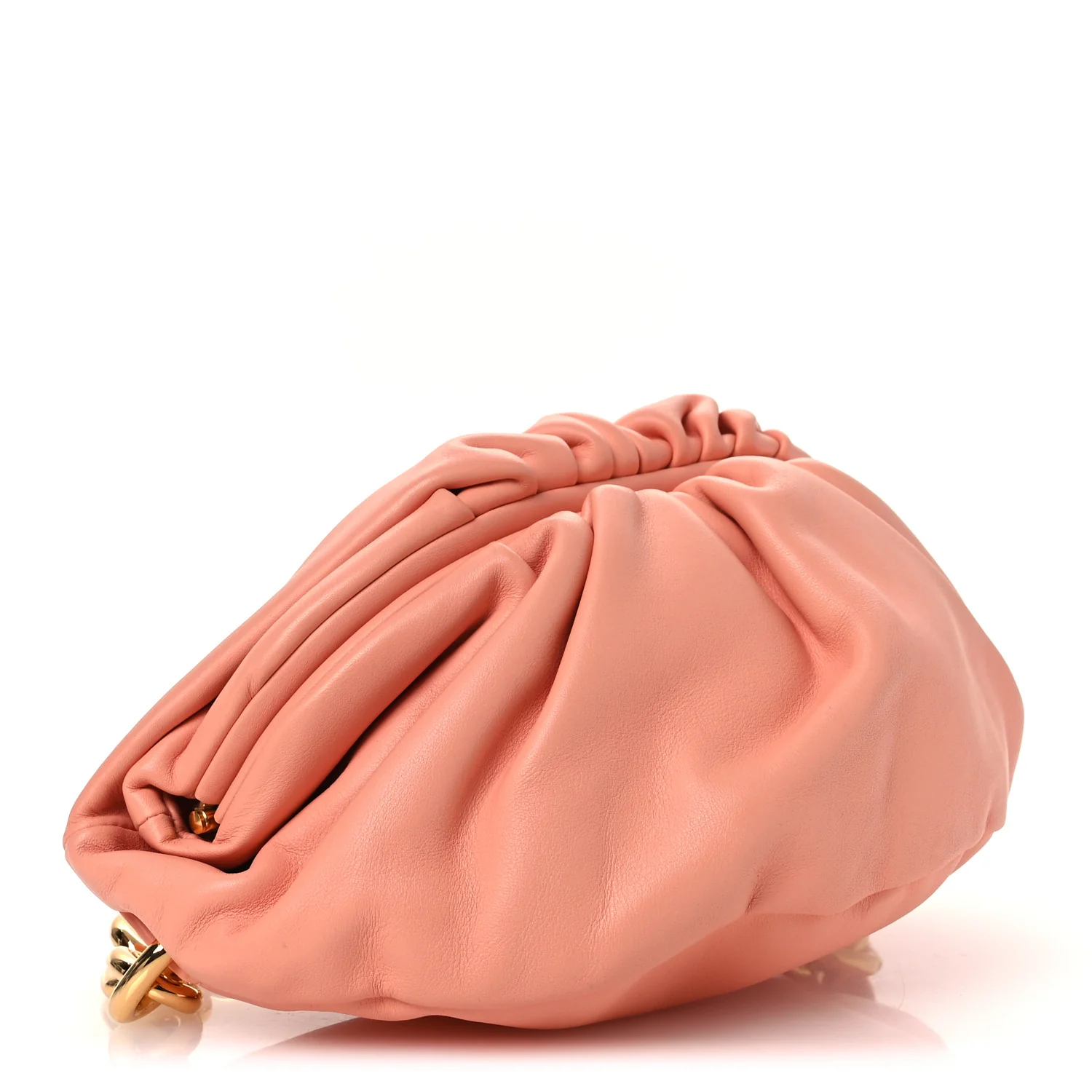 Bottega Veneta Nappa The Belt Chain Pouch Peachy - Image 4