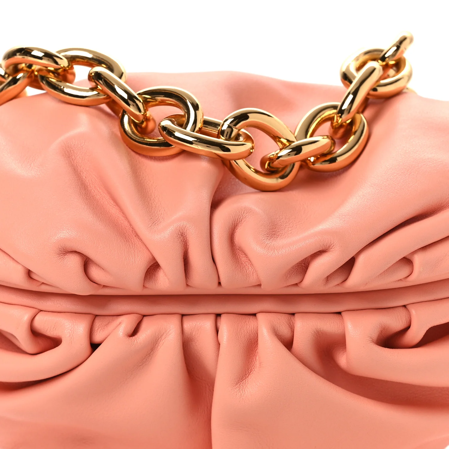 Bottega Veneta Nappa The Belt Chain Pouch Peachy - Image 8