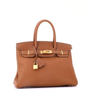 Hermes Birkin 30 Brown Togo with Gold Hardware