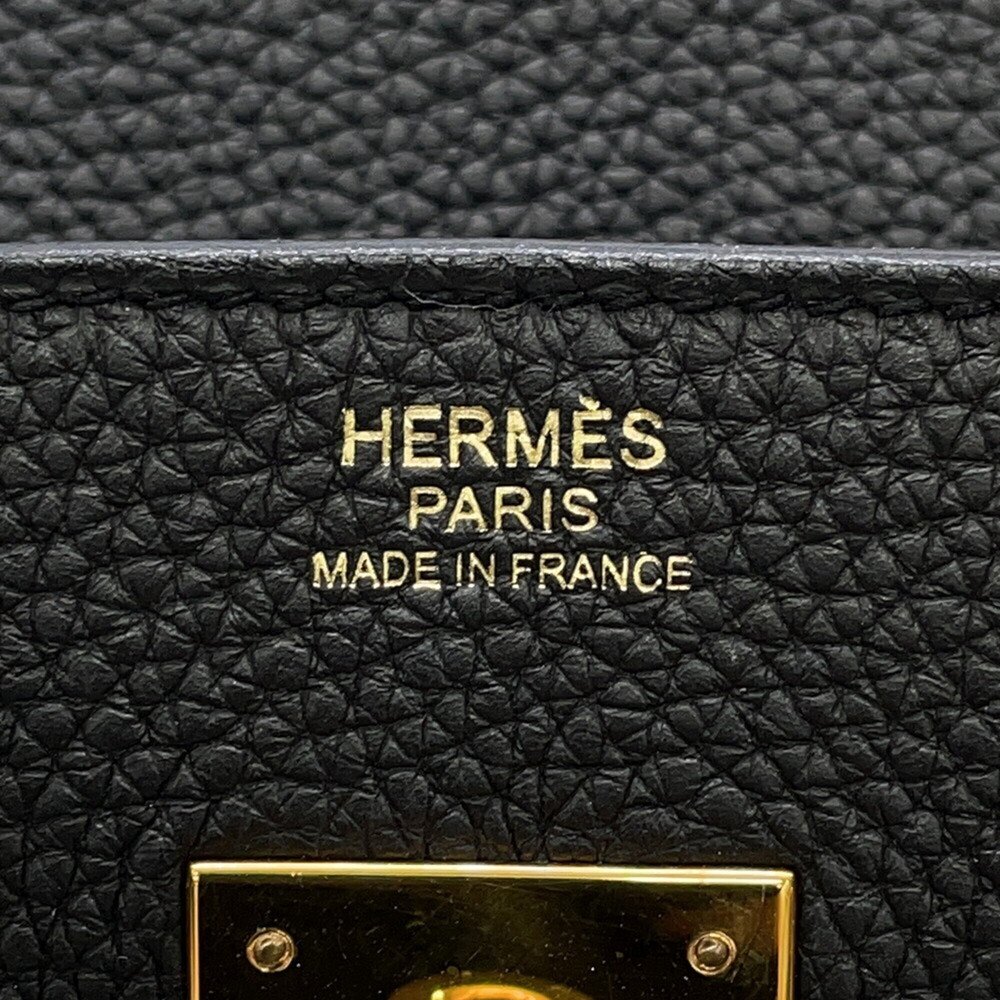 Hermes Birkin 30 Black Pink Togo C Stamp HERMES Handbag Women's - Image 14