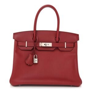 Hermes Swift Birkin 30 Rouge
