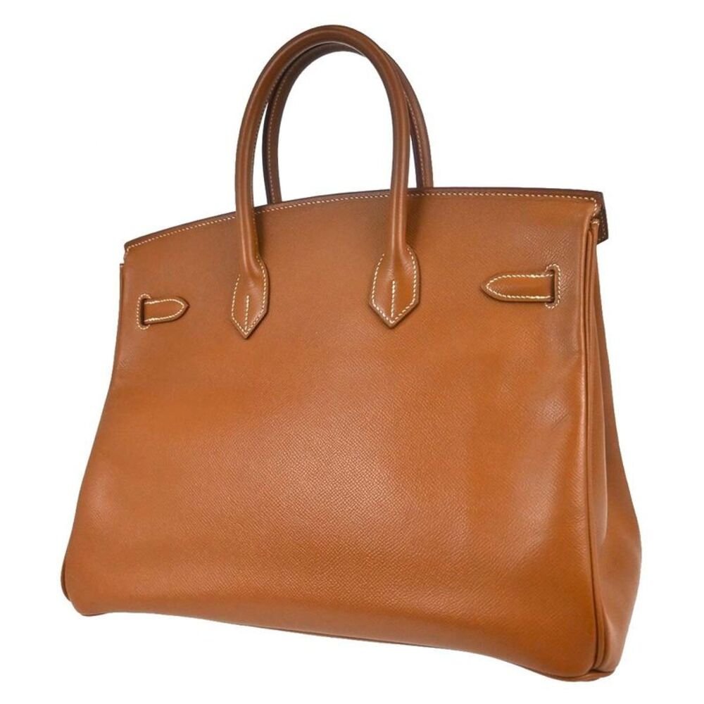 Hermes Birkin Gold Courchevel With Gold Hardware Gold Leather Handbag - Image 2