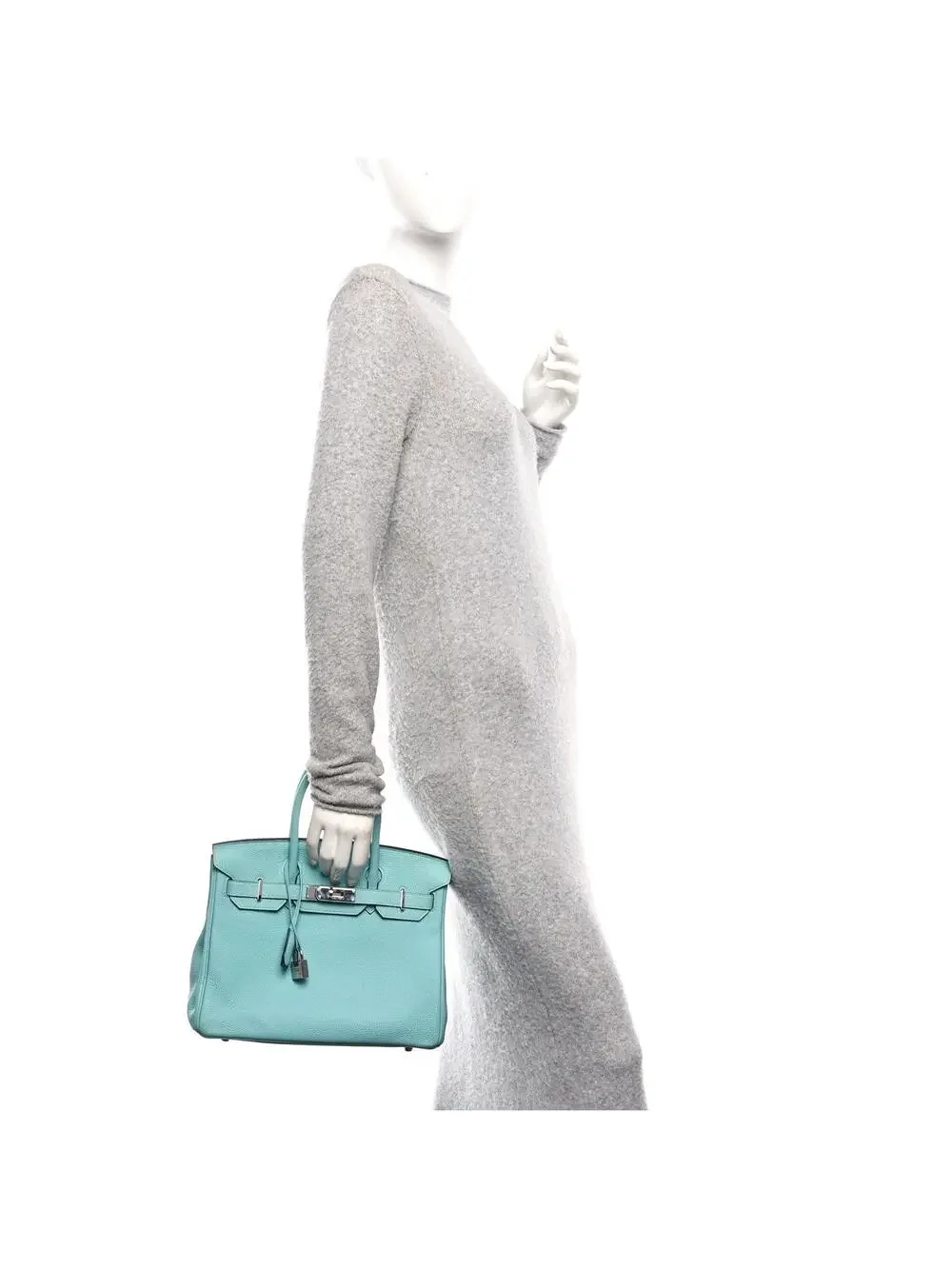 Hermes Togo Birkin 30 Bleu Atoll - Image 2