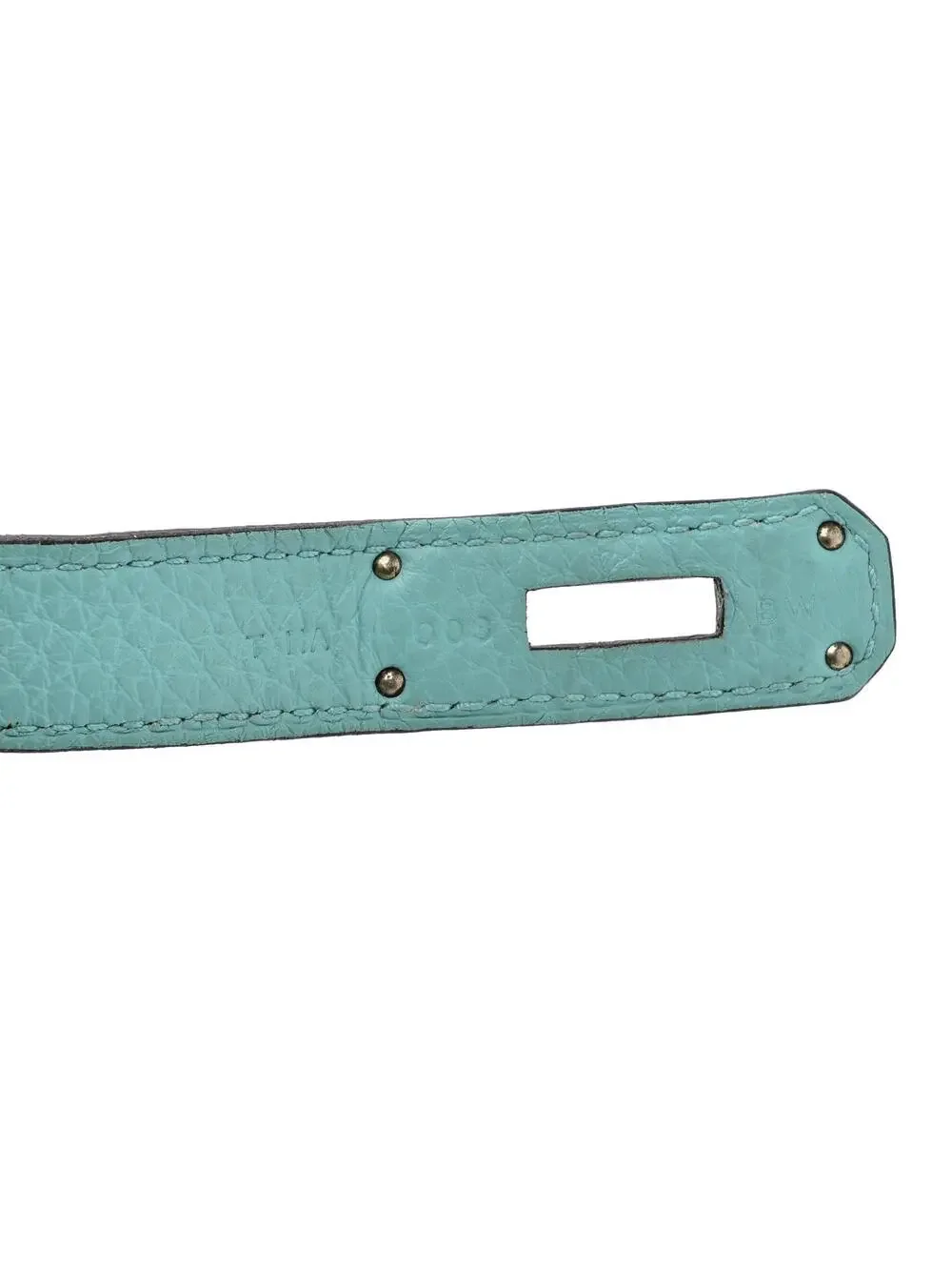 Hermes Togo Birkin 30 Bleu Atoll - Image 7
