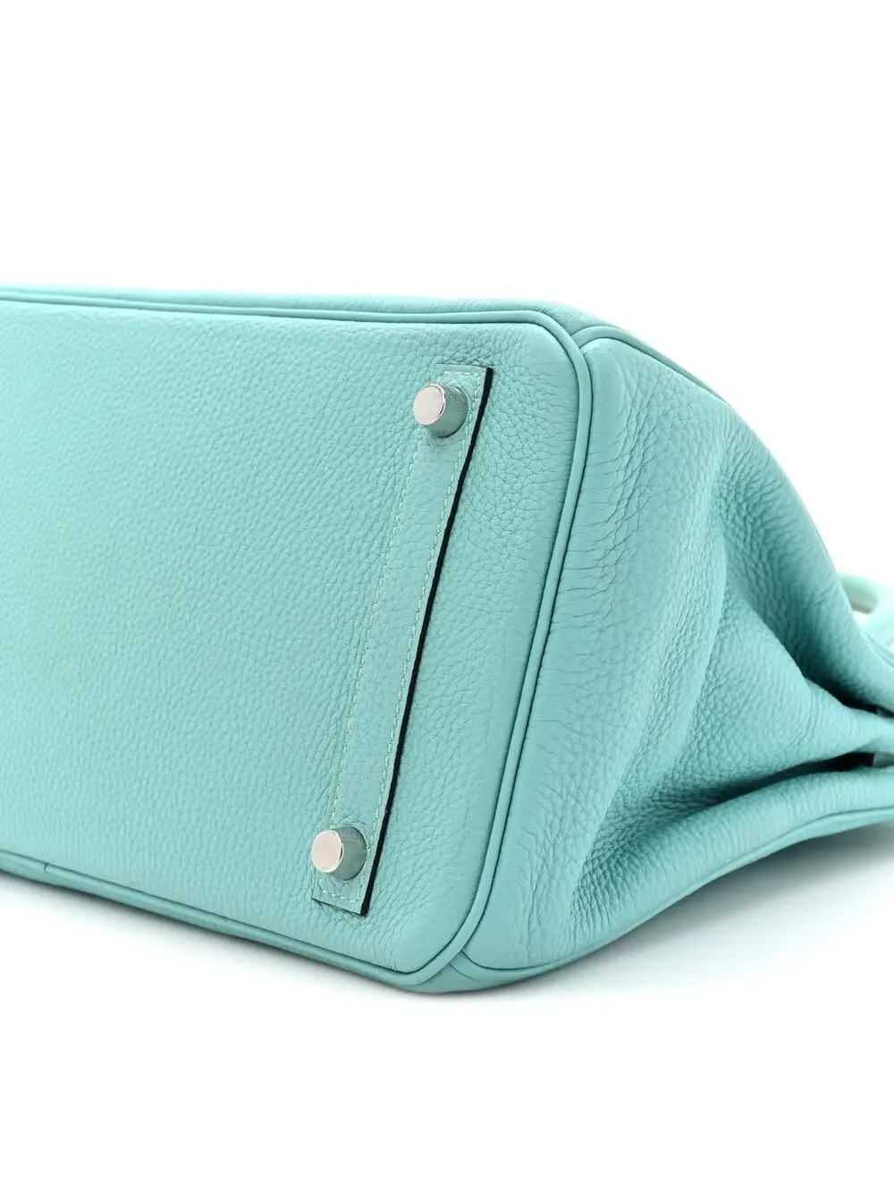 Hermes Togo Birkin 30 Bleu Atoll - Image 8